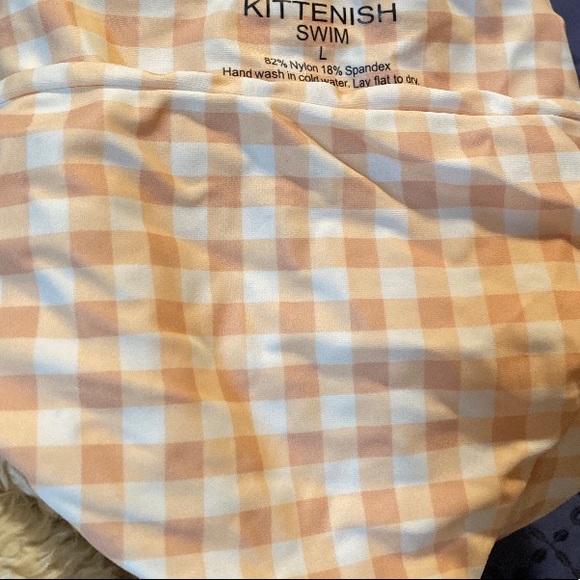 Kittenish Peach Bikini - Picture 7 of 7